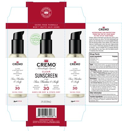 Box (Cremo Clear Sunscreen Box)